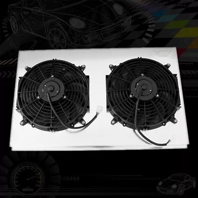 KKS Radiator Shroud &2 X 12  Fan For 78-87 Chevy El Camino Monte Carlo Regal 26  • $139