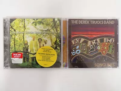 LOT OF 2 DEREK TRUCKS BAND MUSIC CDS - Joyful Noise (New) Songlines - MINT! • $16.20