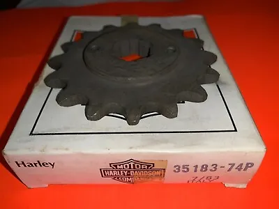 AERMACCHI HARLEY NOS 35183-74P 16 Tooth FRONT SPROCKET  76 SS175  75 & 76 SS250 • $9.98