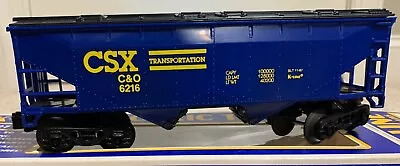 K-Line K-6216 CSX Covered Hopper (# 6216) O/O27 Gauge EX • $30