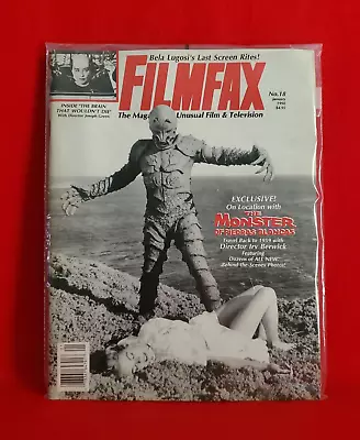 Filmfax 18 January 1990 Magazine The Monster Of Piedras Blancas • $6.77