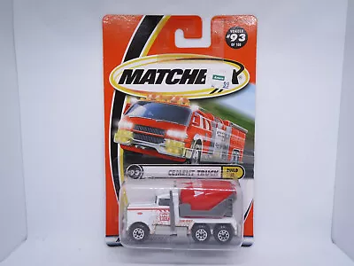 Matchbox 2000 Peterbilt Cement Truck BILT #93/100 Superfast Vintage US Card #19 • $19.95