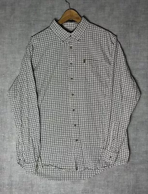 MUSTO XL Check Shirt Long Sleeve Outdoor/Shooting 100% Cotton  • £15