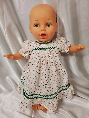 Vintage 1991 Cititoy Baby Doll Beautiful Gown Cuddle Baby Soft Bedtime Doll 15  • $15