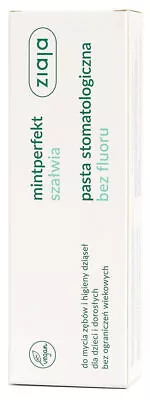 Ziaja Mintperfect Sage Toothpaste Fluoride-free • £14.66