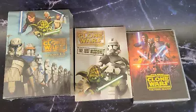 Star Wars : The Clone Wars DVD Various Seasons Available To Choose From *NEW* • $19.99