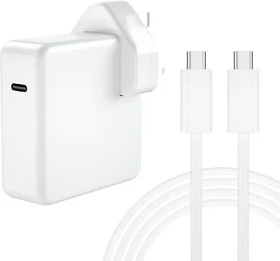 Mac Book Pro Charger 96W USB-C To USB-Cfor MacBook Pro/Air 13 Inch 12 Inch2m • £14.69