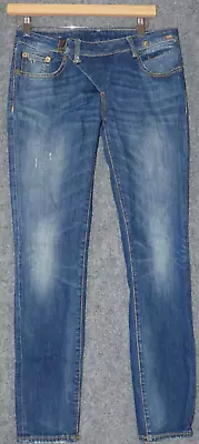 R13 Womens 28 Crossover Jeans Skinny Blue X-Over READ* • $75