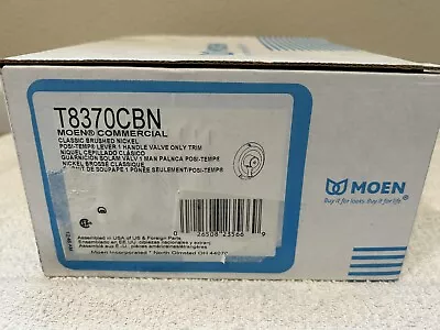 Moen T8370CBN Posi-Temp Lever 1 Handle Valve  Only Trim Classic Brushed Nickel • $24.99