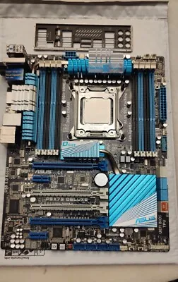 Asus P9X79 DELUXE ATX Motherboard I7-3820 3.6GHz Quad Core  DDR3 WIFI+BT I7  • $199