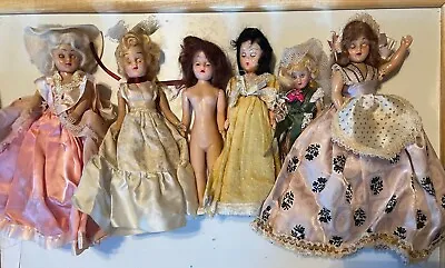 Lot Of 6 Vintage Storybook/Hollywood Dolls • $14.75