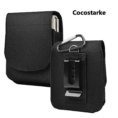 $7.59 • Buy For Samsung Galaxy Z Flip 3 5G Cell Phone Holster Pouch Wallet Case W Belt Clip