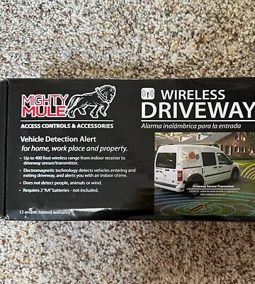 NEW Mighty Mule Wireless 400ft Driveway Alarm Vehicle Detection Alert FM231 (sw) • $65