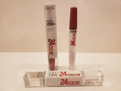 Maybelline~Lot Of 2~Super Stay 24 Color 2-Step Liquid Lipstick~#045 Wear On Wild • $14.99