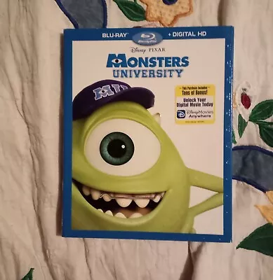 DISNEY'S PIXAR Monster's University --Blu Ray --Like New • $1.25