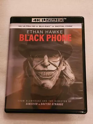 The Black Phone [New 4K UHD Blu-ray] With Blu-Ray 4K Mastering Digital Copy • $5