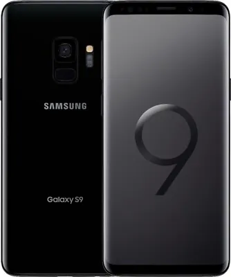 Samsung Galaxy S9 SM-G960U 64GB Midnight Black GSM Unlocked Smartphone Open Box • $118.74