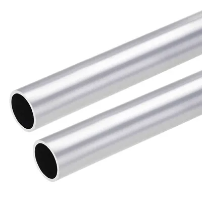  2pcs 6063 Aluminum Round Tube 27mm OD 23mm Inner Dia 300mm Length Tubing • $18.96