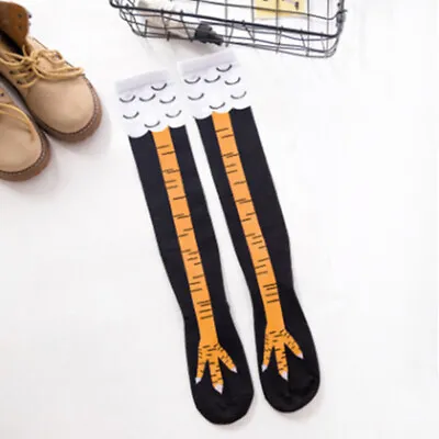 £5.04 • Buy Stockings Cartoon Socks, Fashion But Knee-length Socks, Chicken Foot Soc!db
