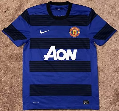 Manchester United Nike 2011/2013 Football Soccer Away Jersey Medium 423935-403 • $48.22