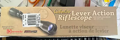 Cabelas Hornady Rifle Scope - .338 Cal  New LR 3-9X40-338 • $120