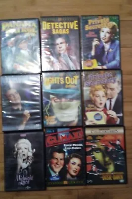 9 Dvds Classic Tv Series And More  Midnight Lace/ • $15