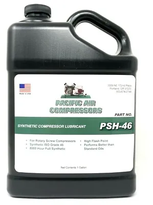 $82.16 • Buy Rotary Screw Air Compressor Oil Full Synthetic 8000 Hour One Gallon