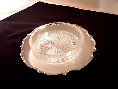 £13.99 • Buy Vintage James Dixon & Sons Silver Plated Butter Dish W/glass Insert