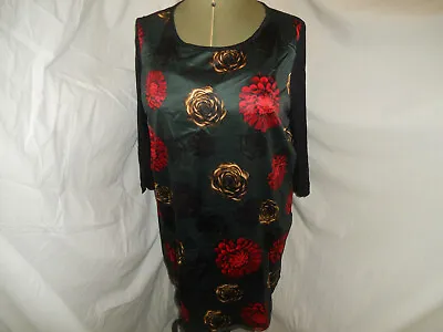 £14.99 • Buy Butler And Wilson Floral Tunic Top Size XL Colour Black/Green/Multi New.
