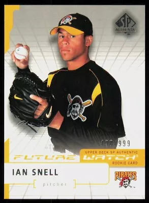 2004 SP Authentic Future Watch Ian Snell Rookie /999 #106 • $1.99