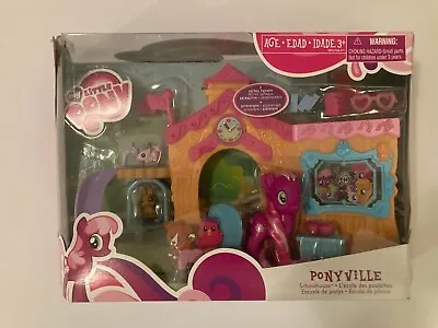 G4 My Little Pony Brushable Ponyville Schoolhouse W Cheerilee MLP FiM • $440