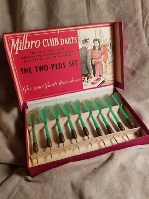 Vintage Milbro Club Darts Complete Set • $24.99