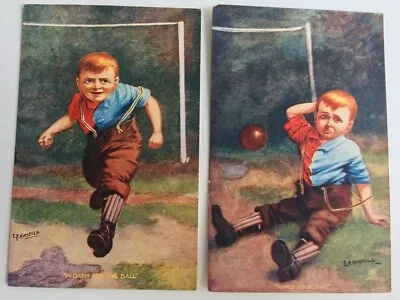 Two(2) Ep Kinsella Artist Signed Football Soccer Goal Keeper Postcards  • £14.48