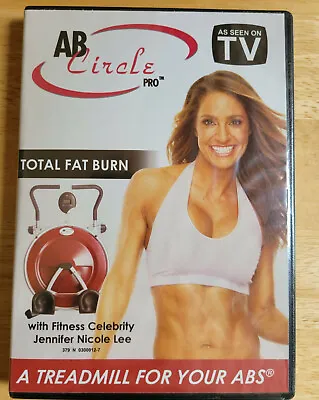 NEW Ab Circle Pro Total Fat Burn DVD As Seen On TV Factory Sealed • $6.99