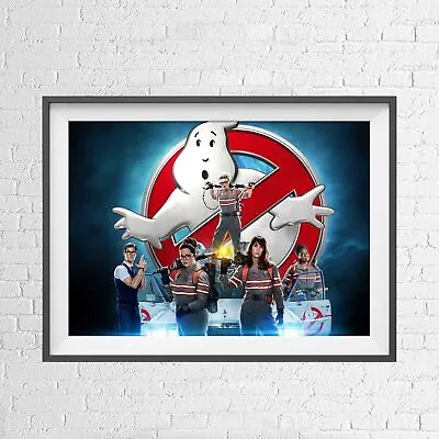 GHOSTBUSTERS NEW 2016 CULT MOVIE POSTER PICTURE PRINT Size A5 To A0 *NEW** • $9.95