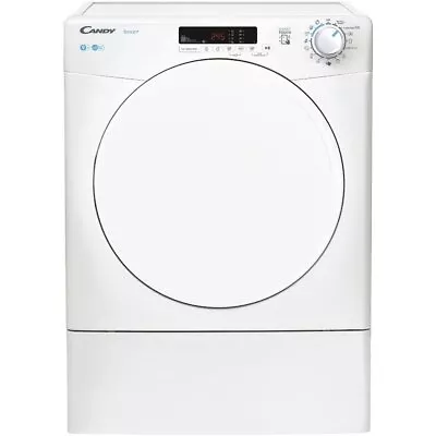 Candy CSE V9DF Vented Tumble Dryer - White - 9kg - Smart - Freestanding • £268.99