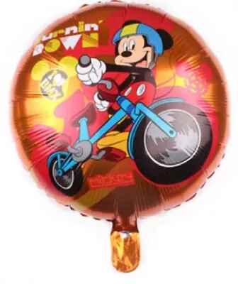 Disney Mickey Mouse Bmx Foil Balloon Birthday Party 1st Birthday Baby Shower  • $4.50
