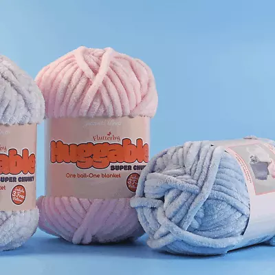 James C Brett Flutterby Huggable Yarn - 250g Ball • £10