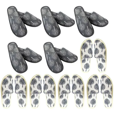 £15.02 • Buy 10 Pairs Wedding Slippers Guests Slippers Bulk Slippers Breathable