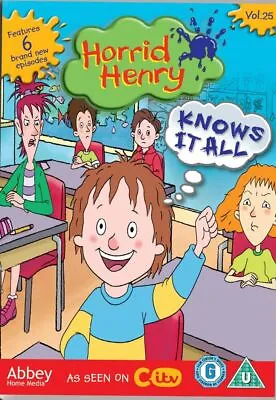 Horrid Henry - Knows It All (DVD) - Brand New & Sealed Free UK P&P • £2.96