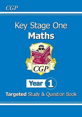 KS1 Year 1 Maths Targeted Study And Question Book With Answer Cgp • £7.99