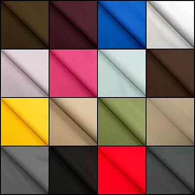 100% COTTON DUCK CANVAS Craft FABRIC 7oz 140cm (55 ) Wide Per Metre & Samples • £1.29