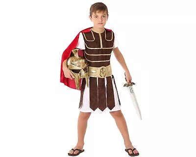 ATOSA Gladiator-Kostüm Für Kinder Legionär Römischer Soldat Weiße Tunika Mit • $57.30