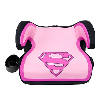KidsEmbrace Childrens 40-100 Lbs Backless Booster Car Seat DC Comics Supergirl • $34.79