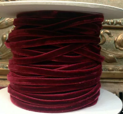 Velvet Rayon Ribbon 1/8  4mm Trim 1yd Assorted Colors • $2.79