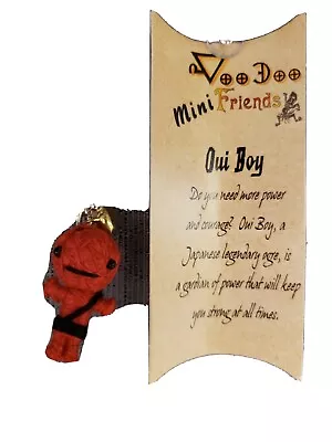 Oui Boy - Novelty Voodoo Doll Mini Friends Keychain • $5.50