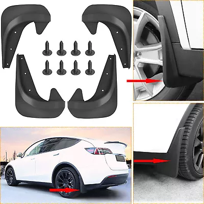 4PCS Universal Car Mud Flaps Splash Guards For Front Rear Tire Auto Accessories • $18.99