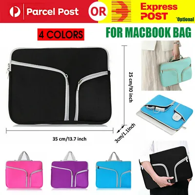 $14.14 • Buy Laptop Sleeve Case Carry Bag For Macbook Pro/Air Dell Sony HP 11 12 13 14 15inch