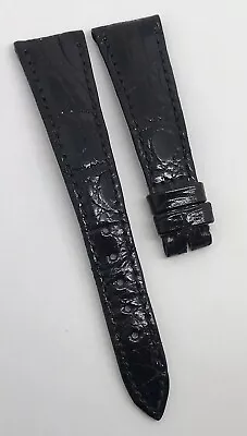 Authentic New Patek Philippe 19mm X 13mm Black Alligator Watch Strap NOS OEM • $250