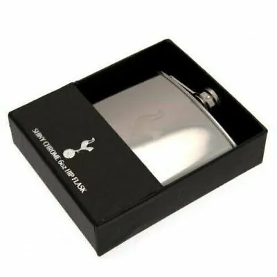 £7.99 • Buy Tottenham Hotspur FC Spurs 6oz Stainless Steel Hip Flask Gift Boxed Ideal Gift